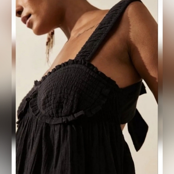 NWT Free People Blissful Breeze Minidress  Size L - Picture 3 of 5